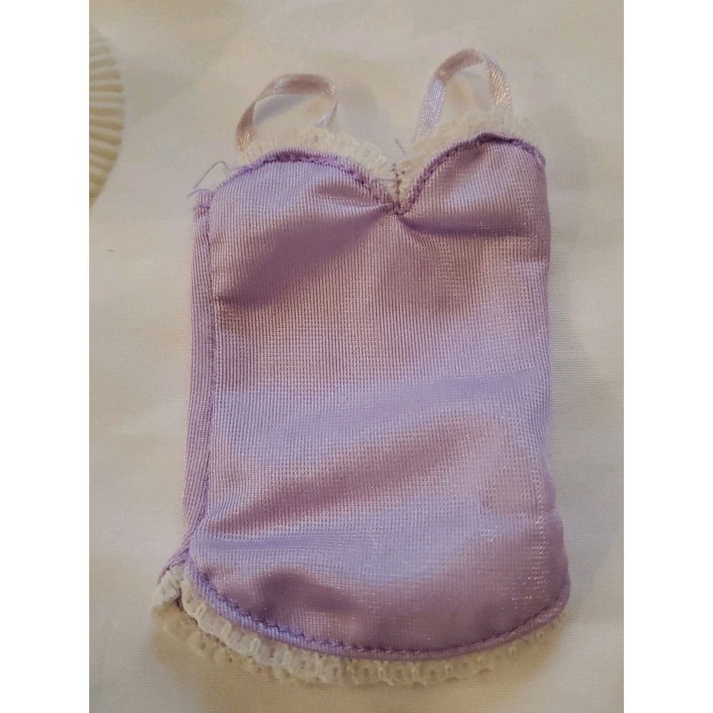 Mattel Barbie Lavender Short Nighty Pjs Purple